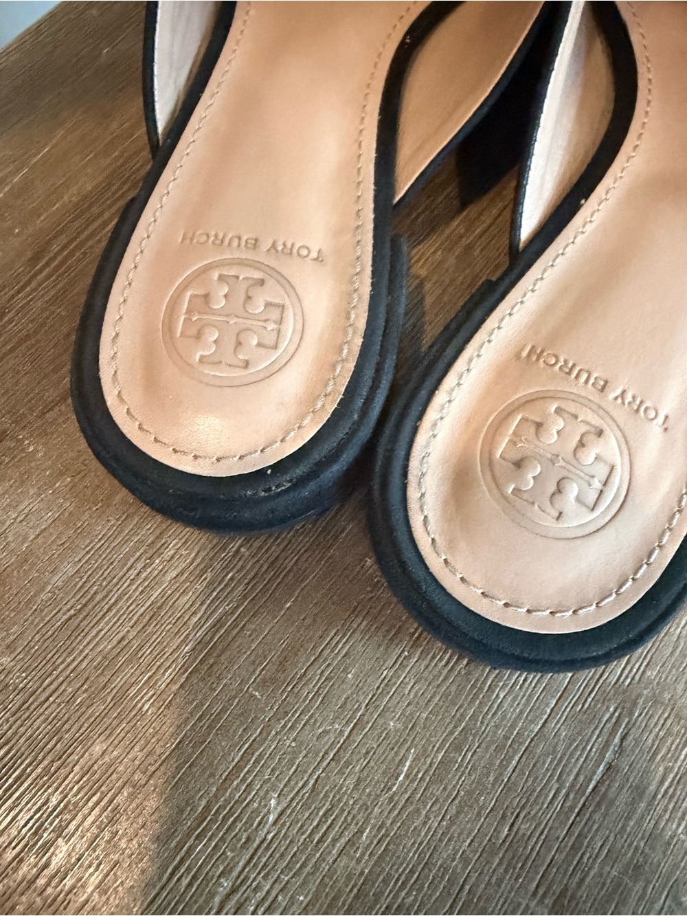 Tory Burch Carlotta Suede Mule Slide - Picture 5 of 8